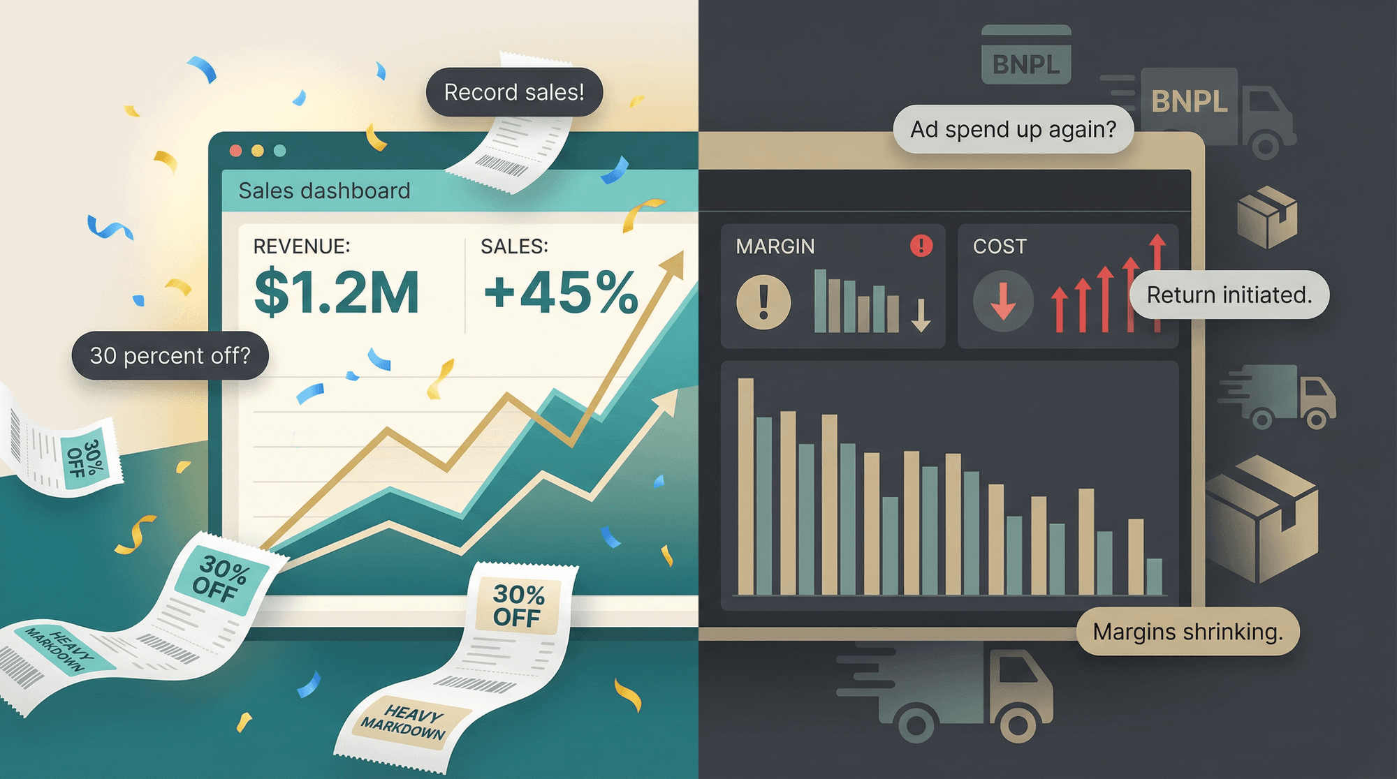 Black Friday Record Sales vs Real Profits for DTC Brands